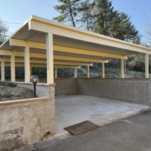 Tettoie e pensiline in ferro